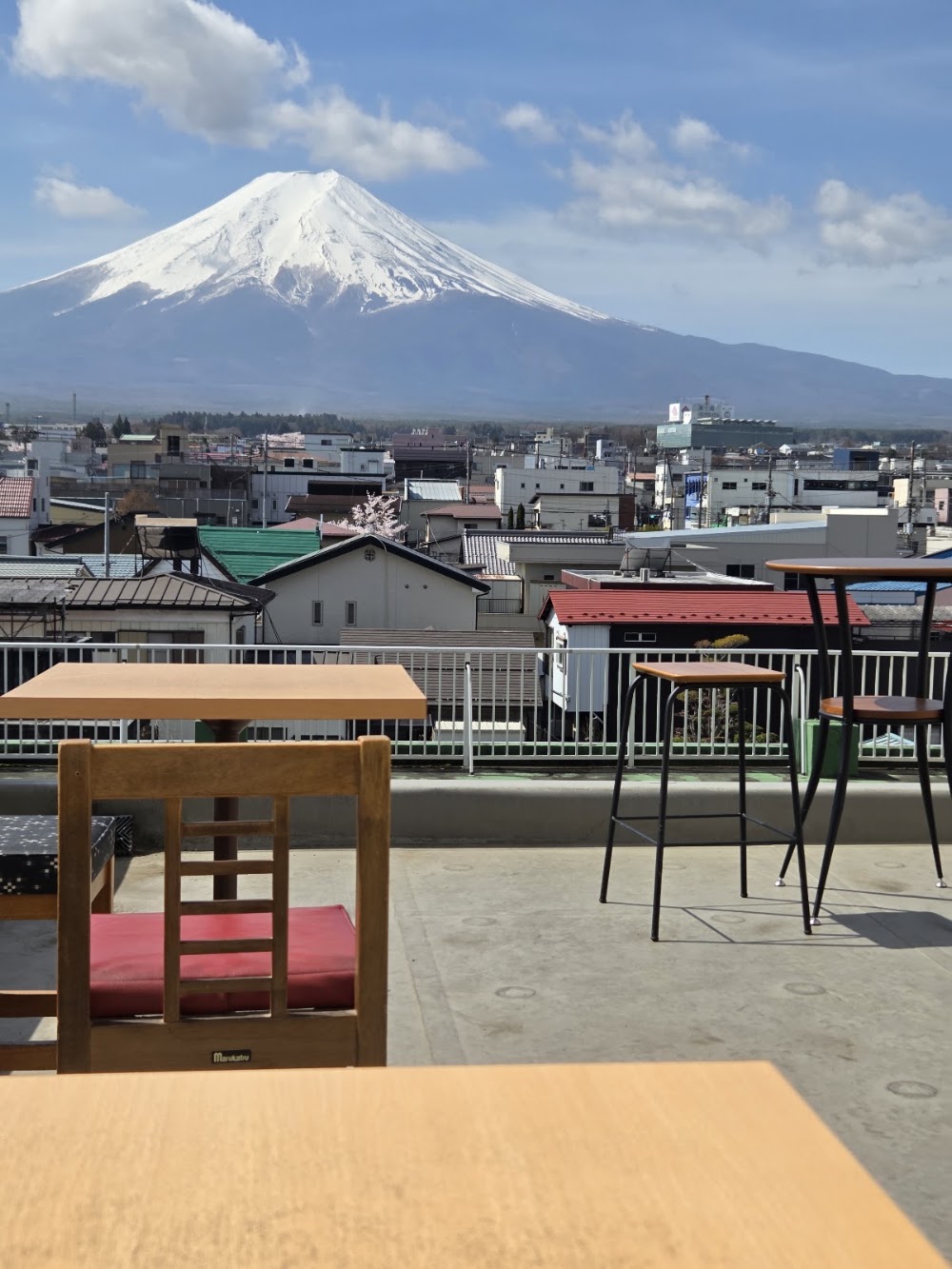 Fuji Matcha Rooftop View Café